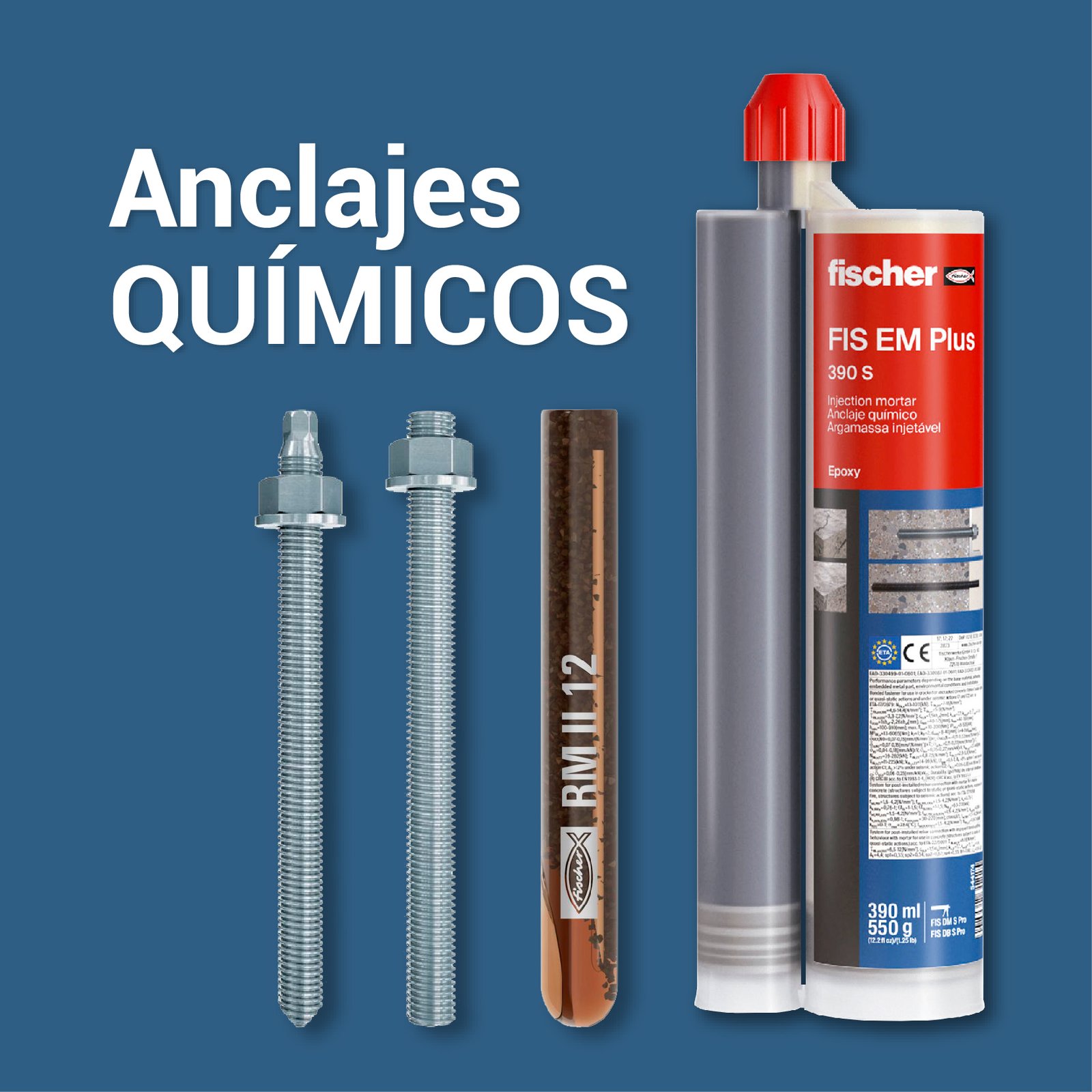 Anclajes QUÍMICOS3 Tecnofijaciones